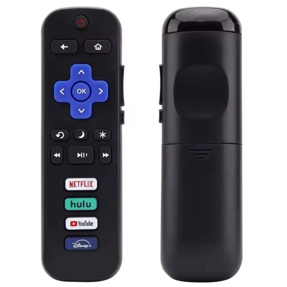 2 Pack Replacement Remote FIT For ROKU TV TCL/Sanyo/Element/Haier/RCA/LG/Philips - Picture 2 of 3